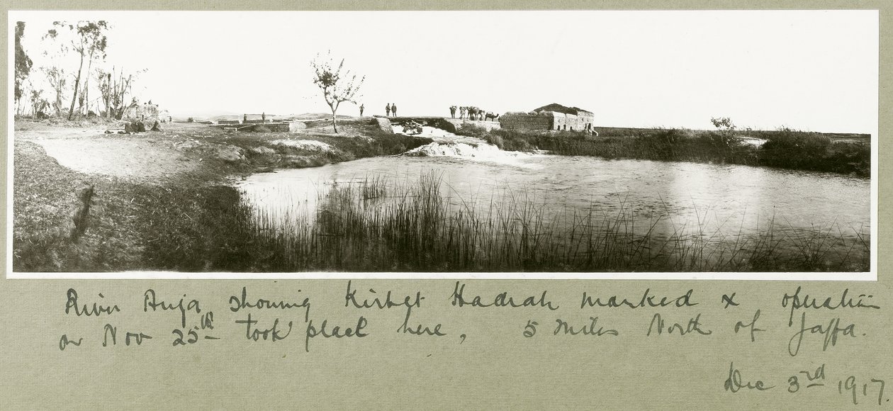 アウジャ川、1917年12月3日、キルベットハドラを表示 作： 大tアーサーロードス