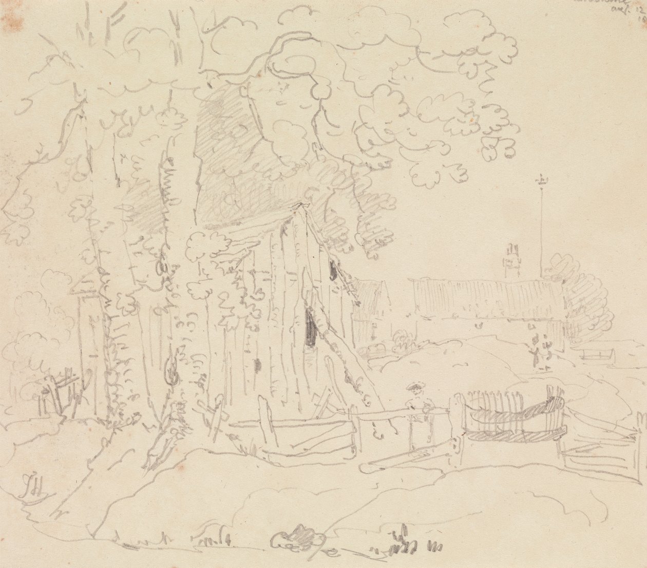 Em Calbourne, Ilha de Wight, 12 de agosto de 1829 作： キャプテン。トーマス・ヘイスティングス