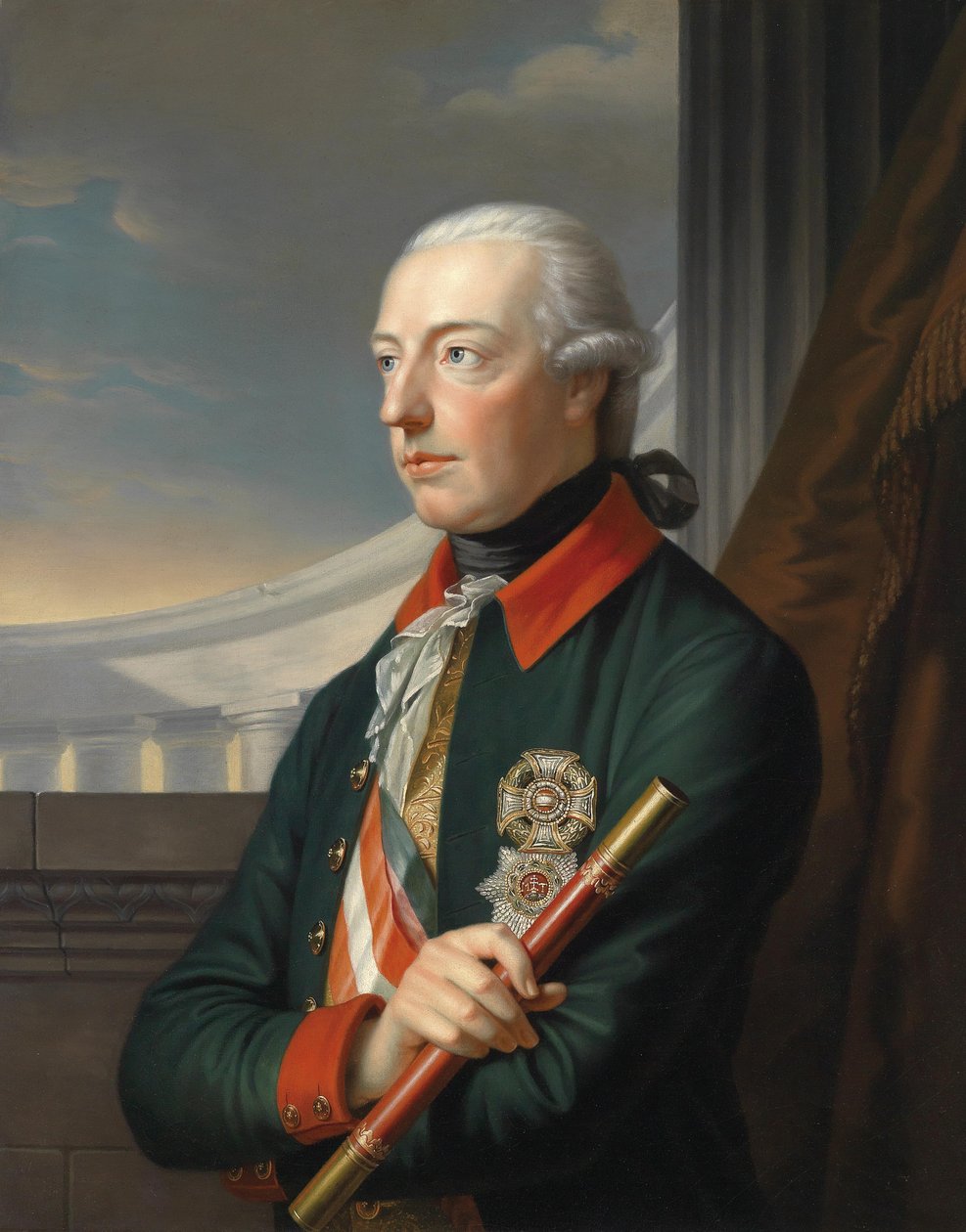 ジョセフ2世（1741-1790）の肖像 作： カールフォンセールス