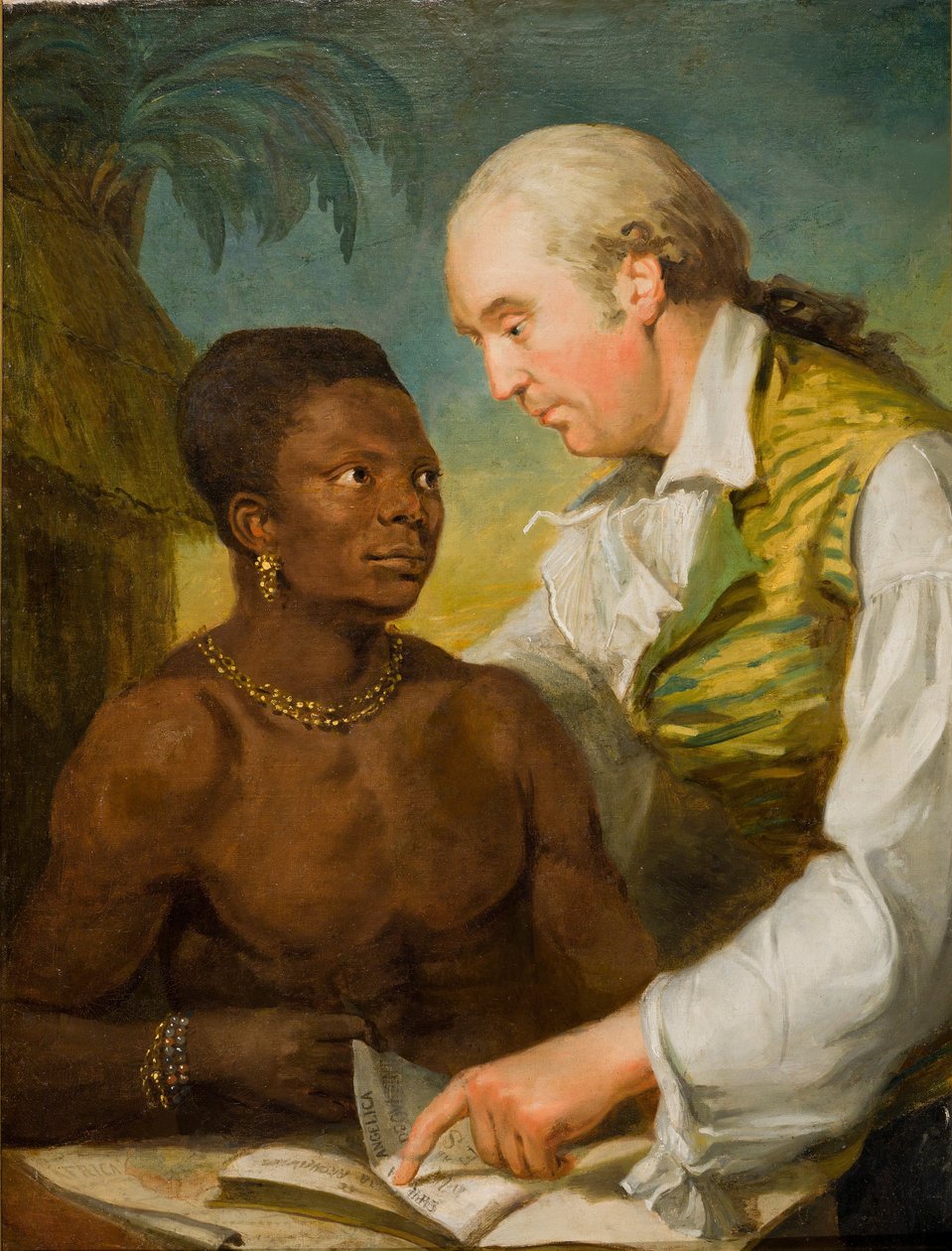 カール・ベルンハルト・ヴァドストレム（1746-1799）とピーター・パナ公の二重肖像画 作： ブレダのカール・フレデリク