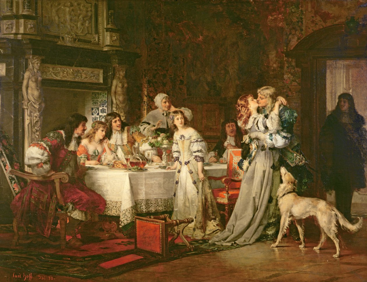 リターン、1870 作： カール・ハインリッヒ・ホフ