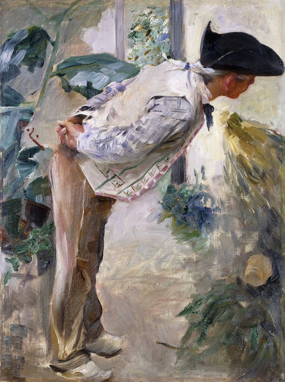 庭師; Tradgardsmastaren、1883 作： カール・ラーソン