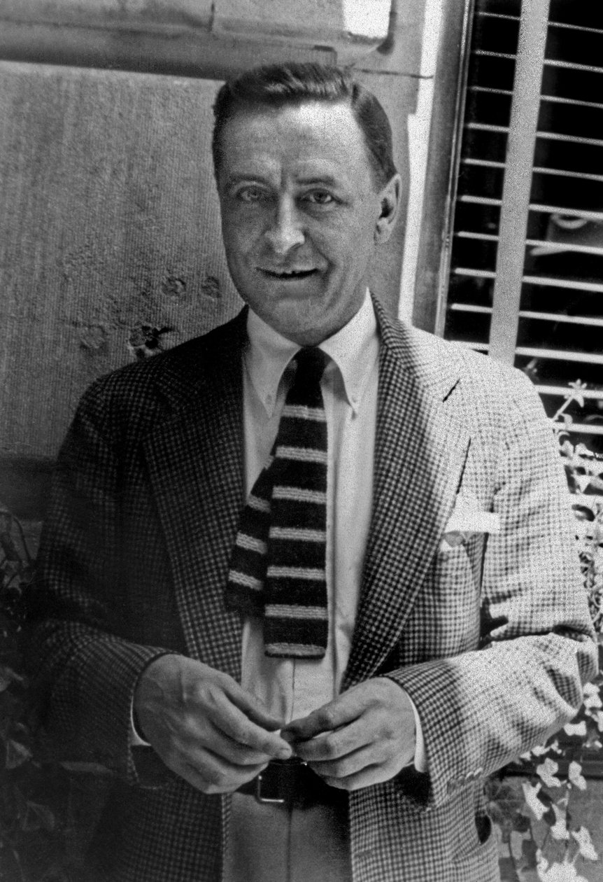 フランシス・スコット・フィッツジェラルド（1896-1940） アメリカの作家。 作： カール・ヴァン・ヴェヒテン