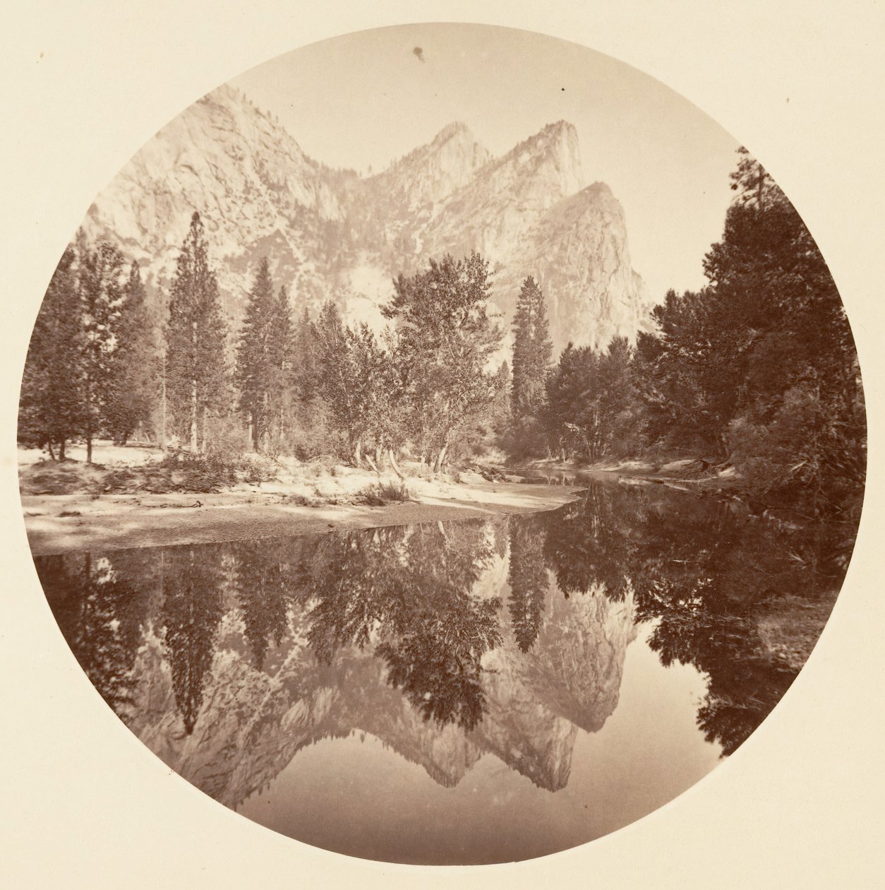 [カリフォルニア州ヨセミテ国立公園]、カリフォルニア州。 1878年。 作： カールトン・エモンズ・ワトキンス