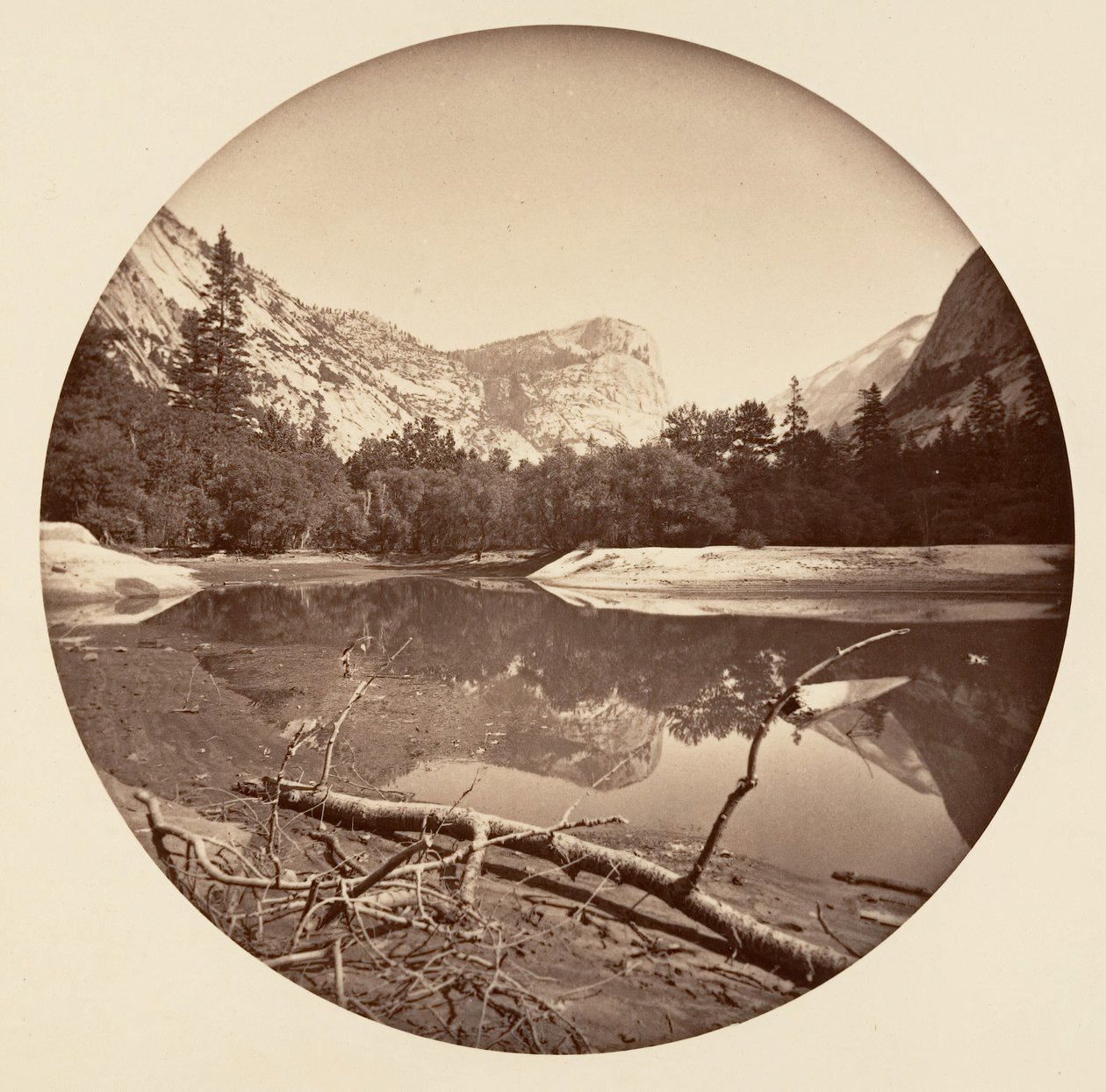 [カリフォルニア州ヨセミテ国立公園]、カリフォルニア州。 1878年。 作： カールトン・エモンズ・ワトキンス