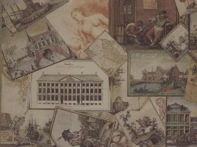 25枚のドローイングと水彩画のだまし絵 作： Carolus Hellebaut