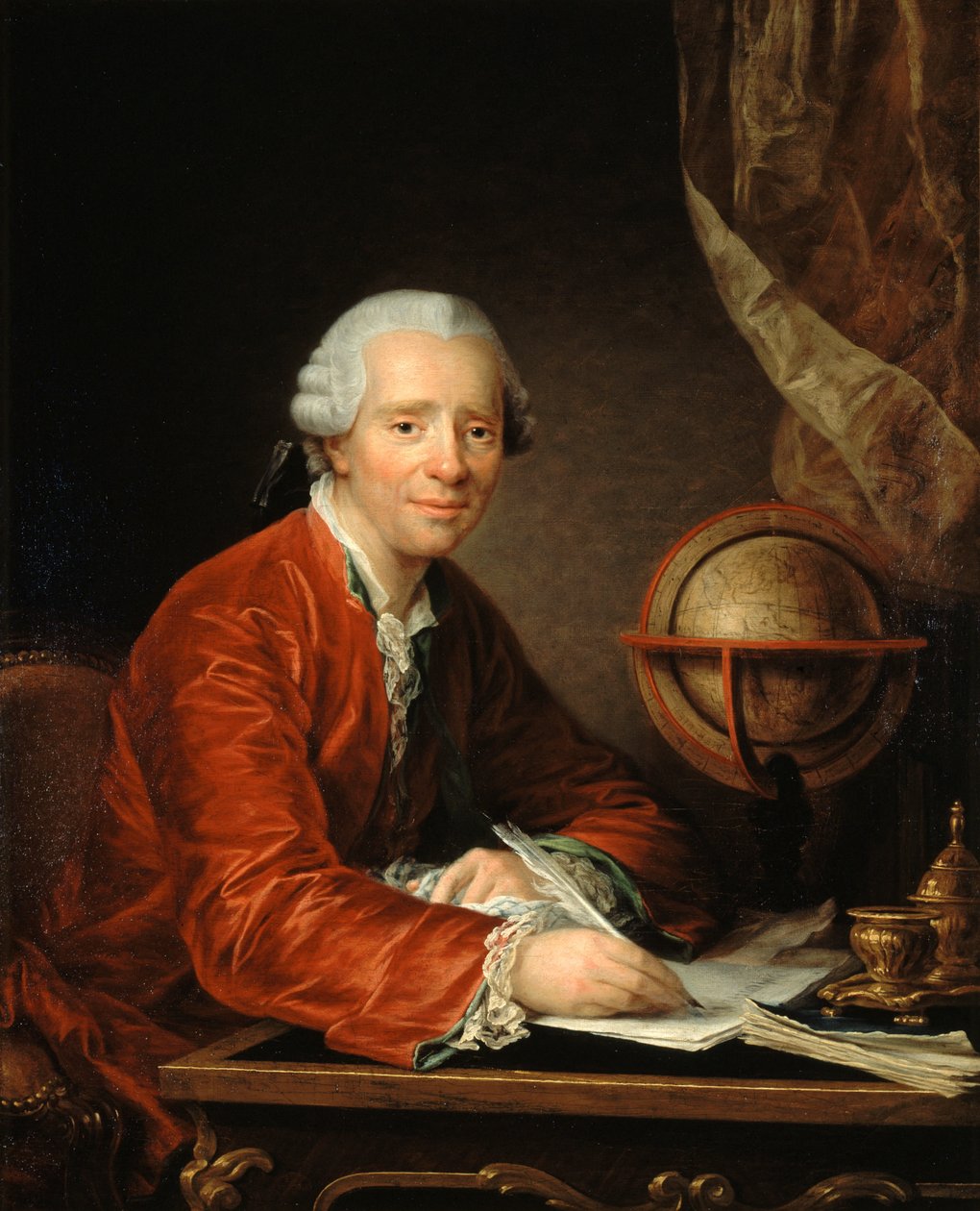 ジャン・ル・ロン・ダランベールの肖像 1717-1783, 1777.