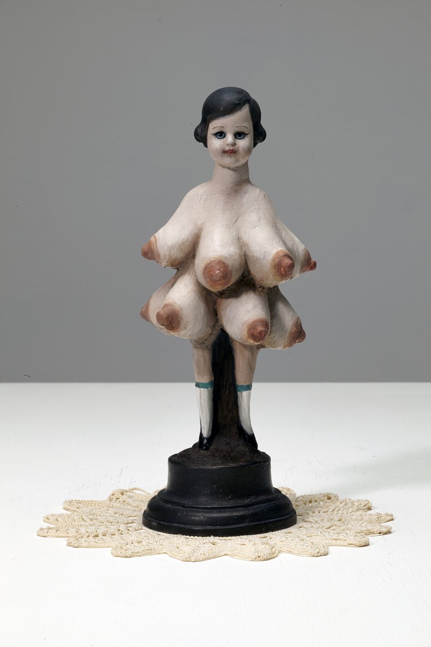 エル・シャダイ, 2013（パテンドブロンズに油絵の具） 作： キャシー・ピルキントン