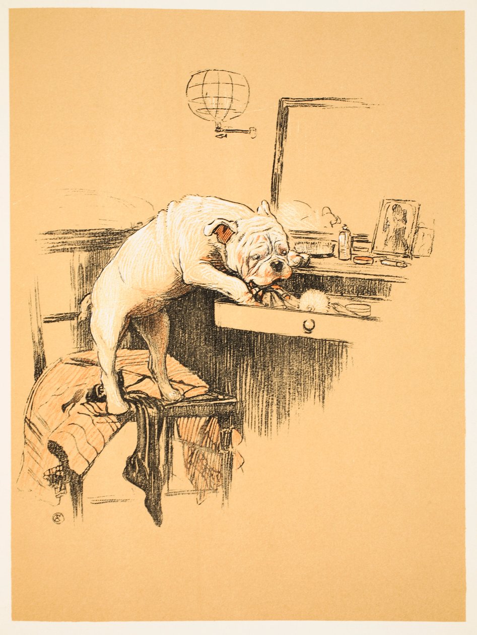 『ゲイ犬、愚かな年の物語』アルディンのセシルチャールズウィンザー（1870-1935）が1905年にウィリアムハイネマンを出版した。 作： セシル・チャールズ・ウィンザー・アルディン