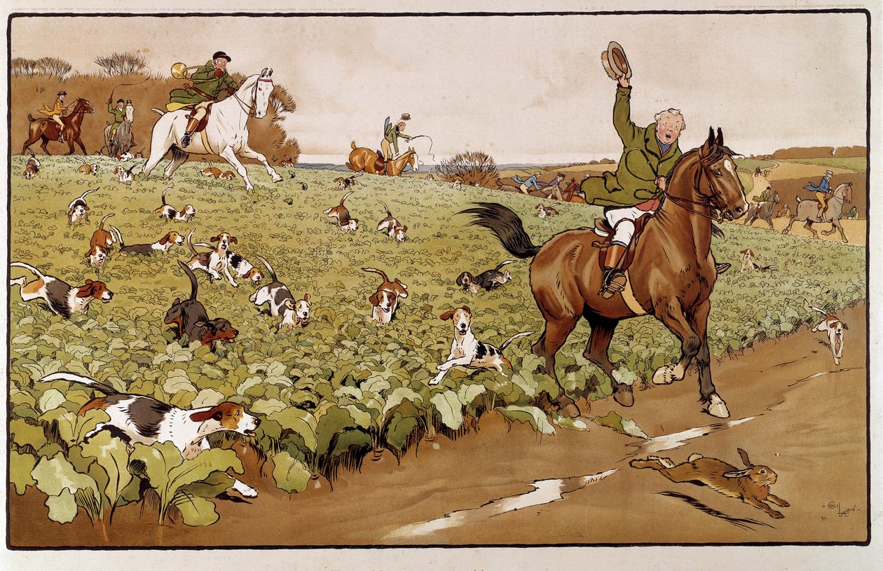 セシル・アルディン（1870-1935）の水彩画 19世紀 個人蔵 作： セシル・チャールズ・ウィンザー・アルディン