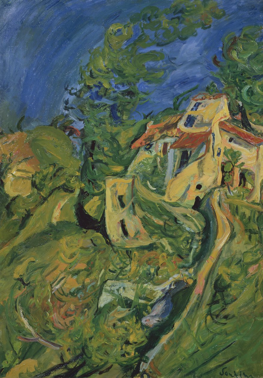 横向き 作： Chaim Soutine