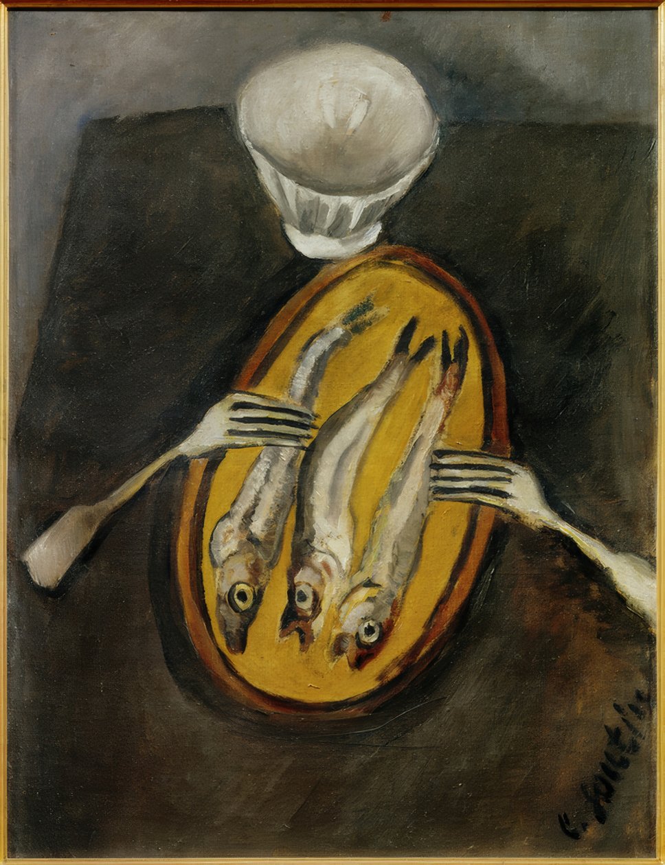 ペグのある静物 作： Chaim Soutine