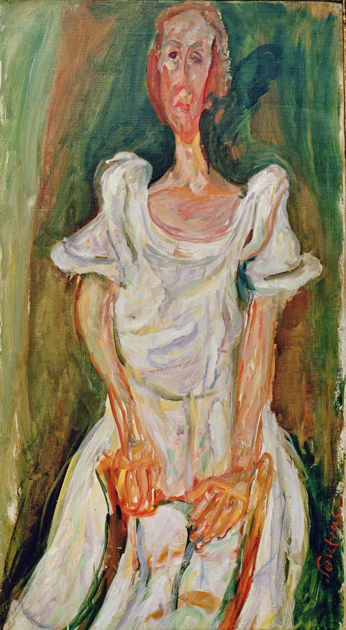 婚約者 作： Chaim Soutine
