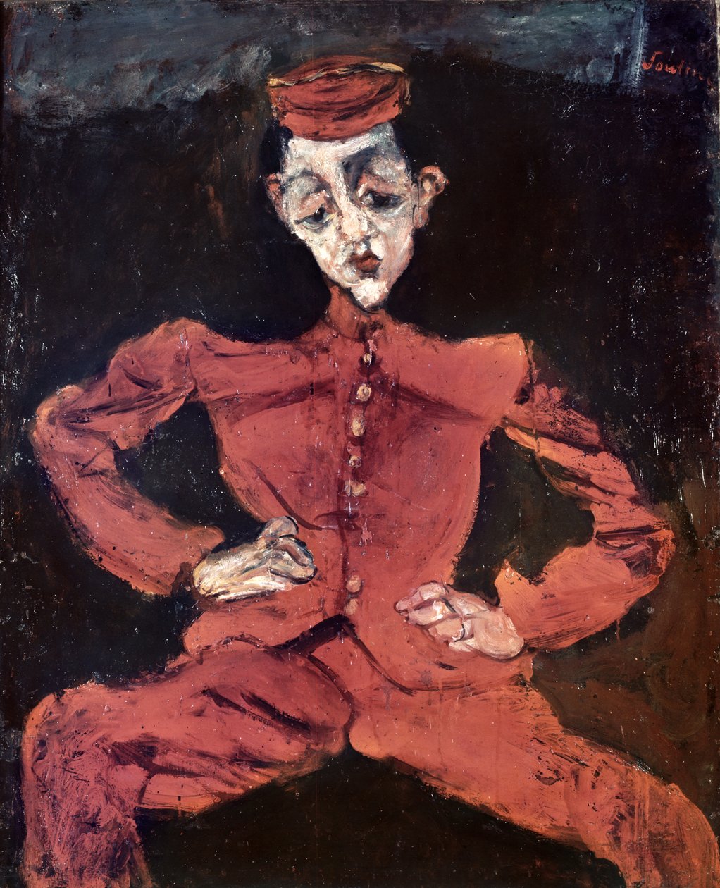 新郎またはベルボーイ、1925年頃 作： Chaim Soutine