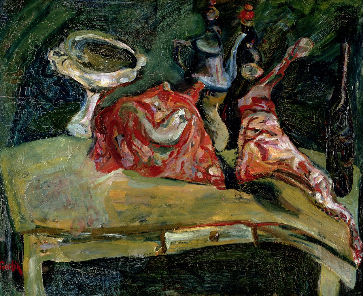 テーブル 作： Chaim Soutine