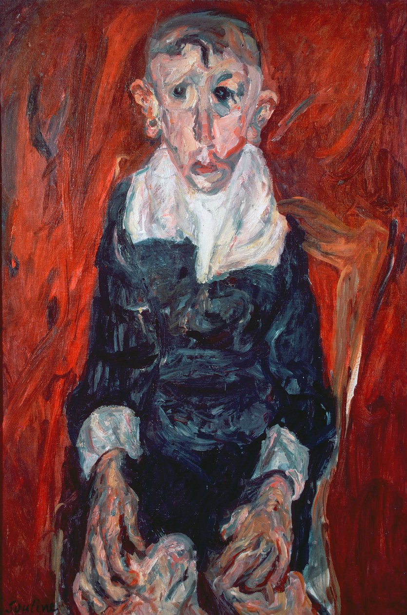 村の馬鹿 作： Chaim Soutine