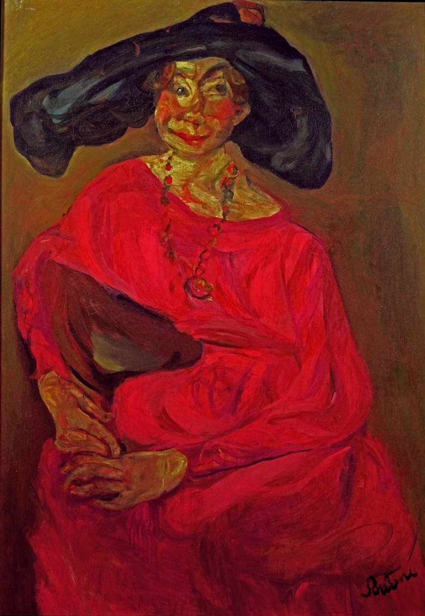 赤の女 作： Chaim Soutine