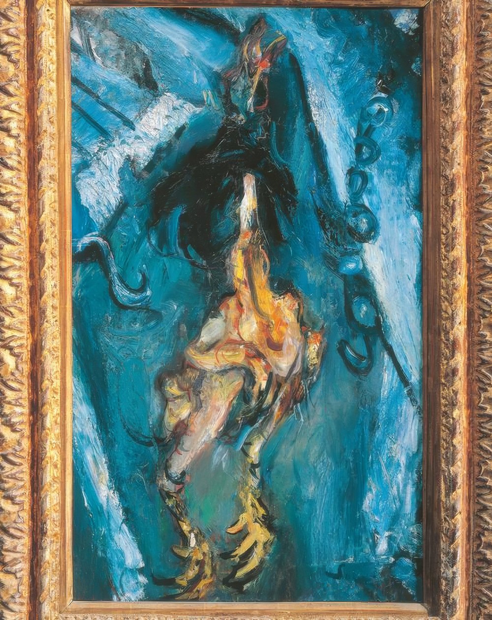 Ch。Soutine、はじける鶏 作： Chaim Soutine