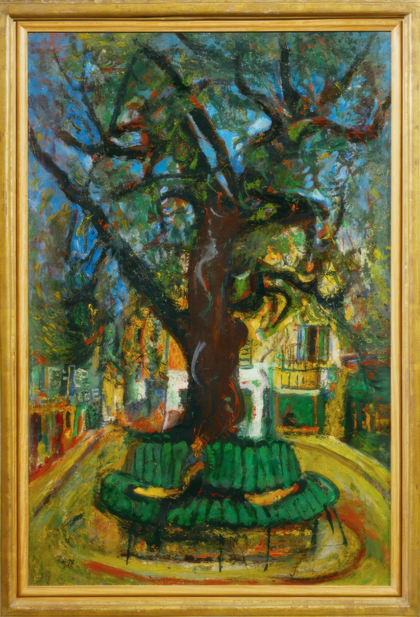 ヴァンスの木 作： Chaim Soutine