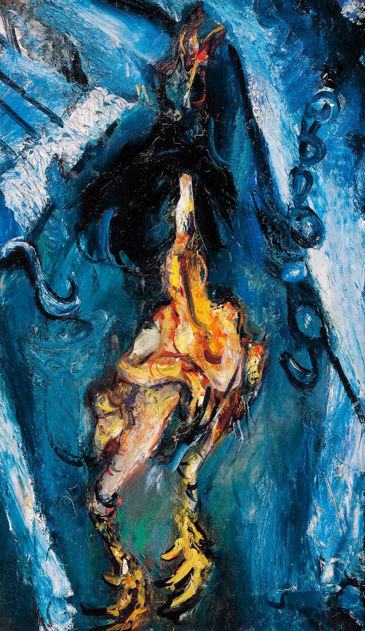摘み取られた鶏 1925年頃 Chaim Soutine（1894-1943）作 油彩・キャンバスフランス、20世紀 作： Chaim Soutine