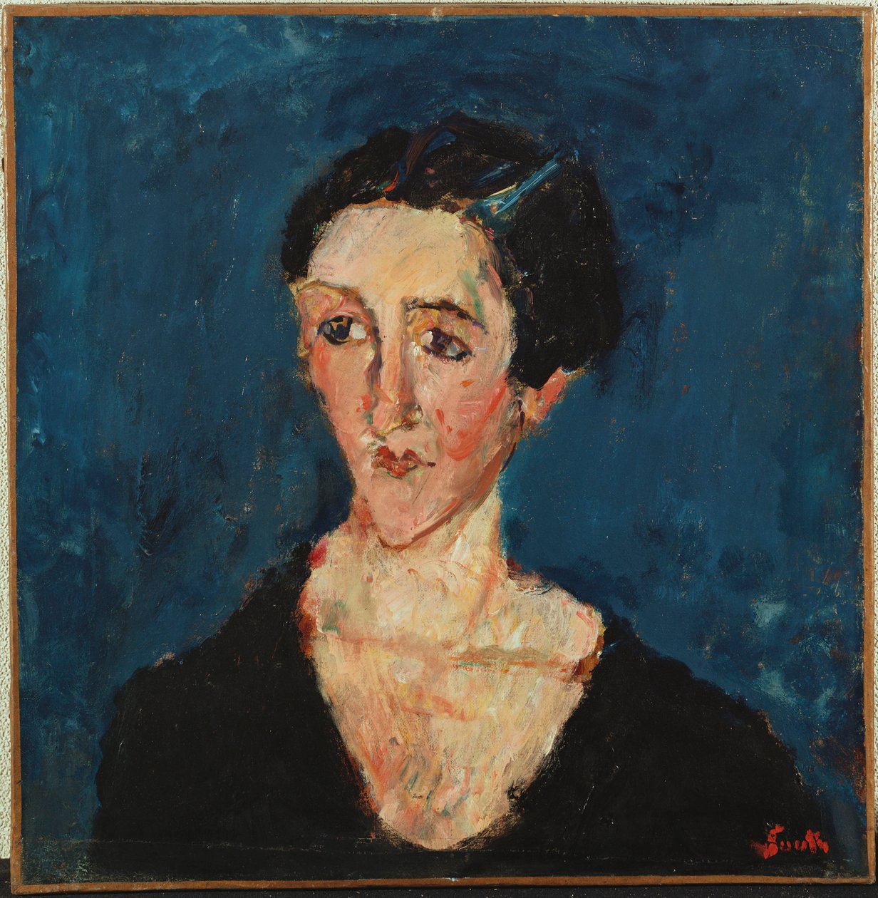 マダレーヌキャスティングの肖像、1928年頃 作： Chaim Soutine