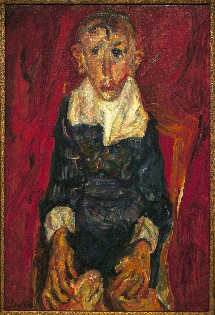 愚か。 Chaim Soutineによる絵画 作： Chaim Soutine