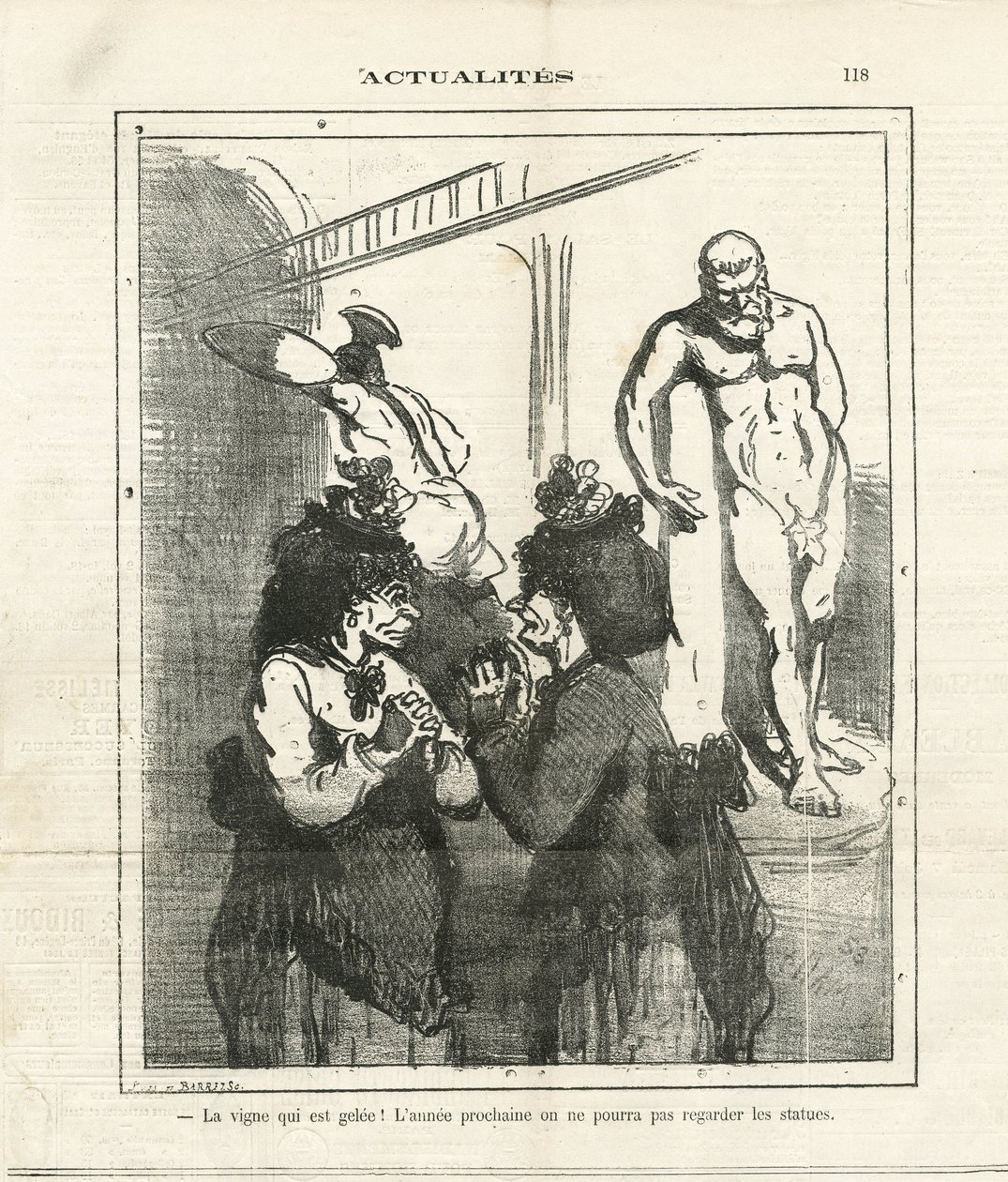 The Charivari』に掲載されたチャム（1819-1879）のイラスト 作： アメデ・ド・ノエ（チャム）