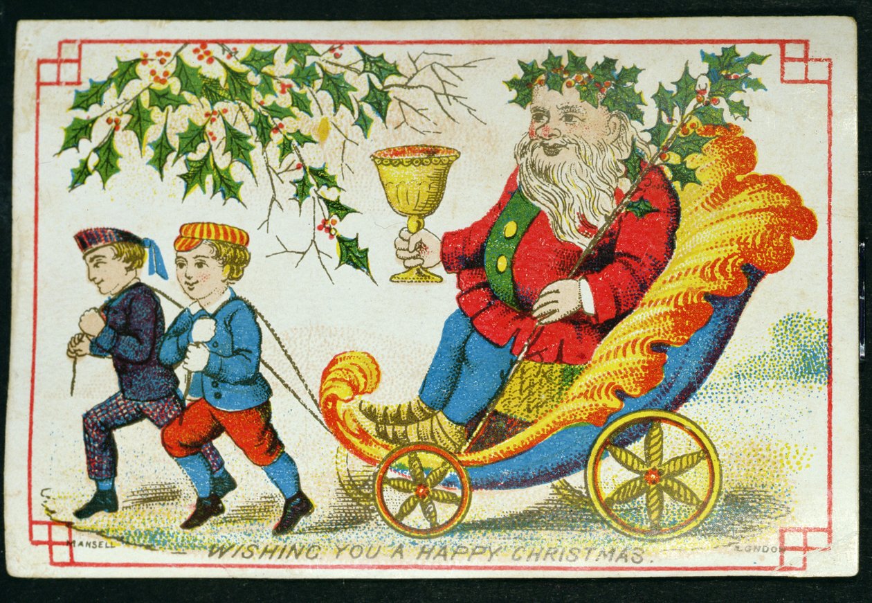 オールドクリスマス、1860年代 作： チャリティーマンセル