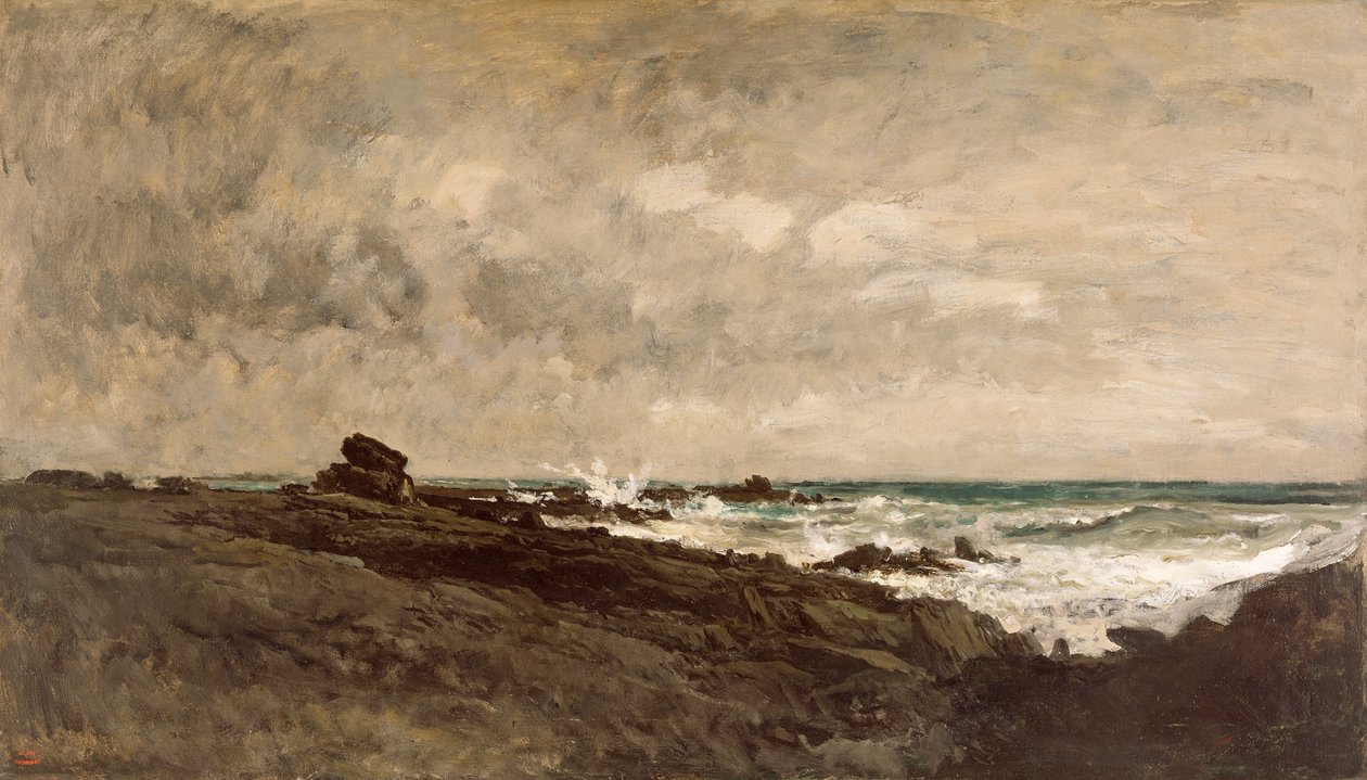 海景、1867年 作： チャールズ・フランソワ・ドービニー