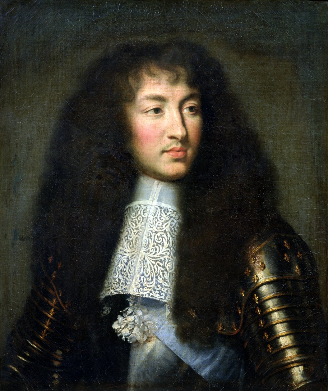 ルイ14世（1638〜1715）の肖像 作： チャールズ・ル・ブラン