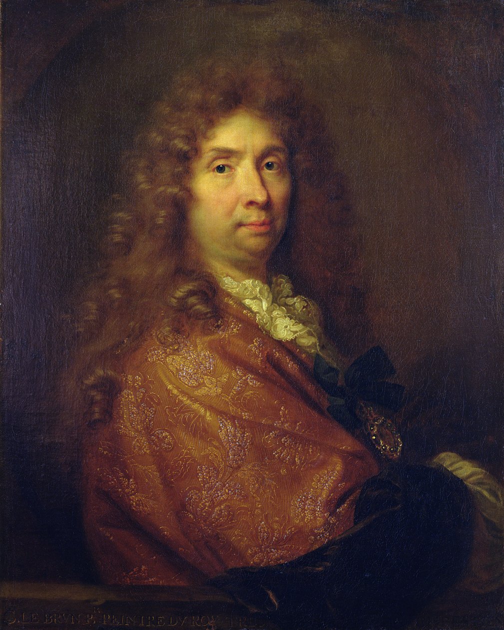 自画像、1683-84 作： チャールズ・ル・ブラン