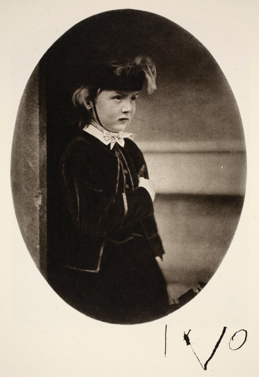 Ivo Bligh、1864年7月7日（セピア写真） 作： チャールズ・ルトウィッジ・ドジソン