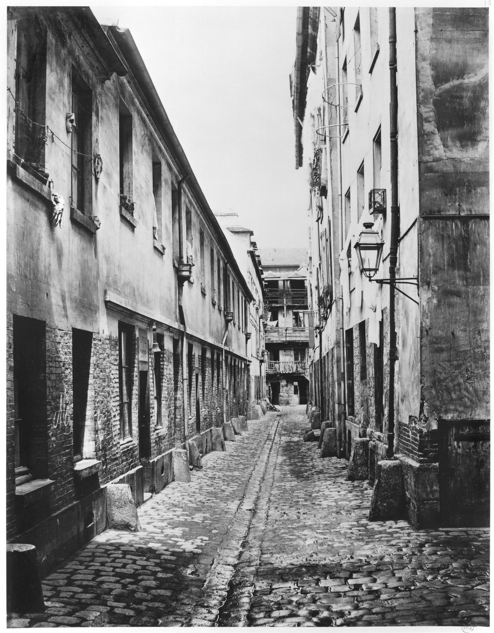 パリ、1858-78年にRue du Fer-a-Moulin 作： チャールズ・マーヴィル