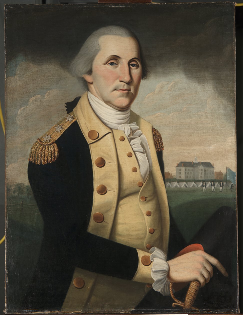 ジョージ・ワシントン、1790-93 作： チャールズ・ピール・ポーク