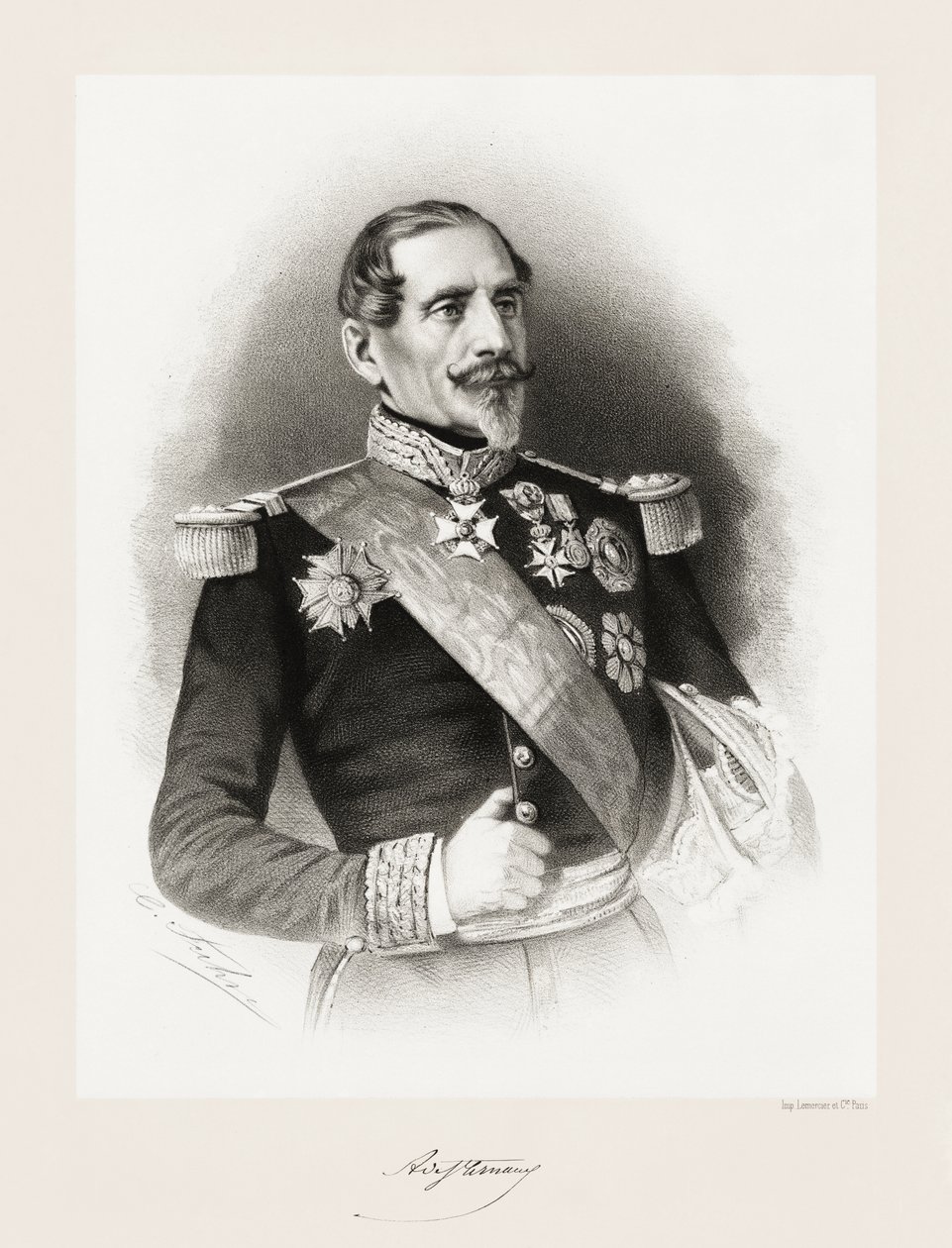 Armand Jacques Achille Leroy de Saint Arnaud、1865-66 作： チャールズ・ジェレミーが運転した