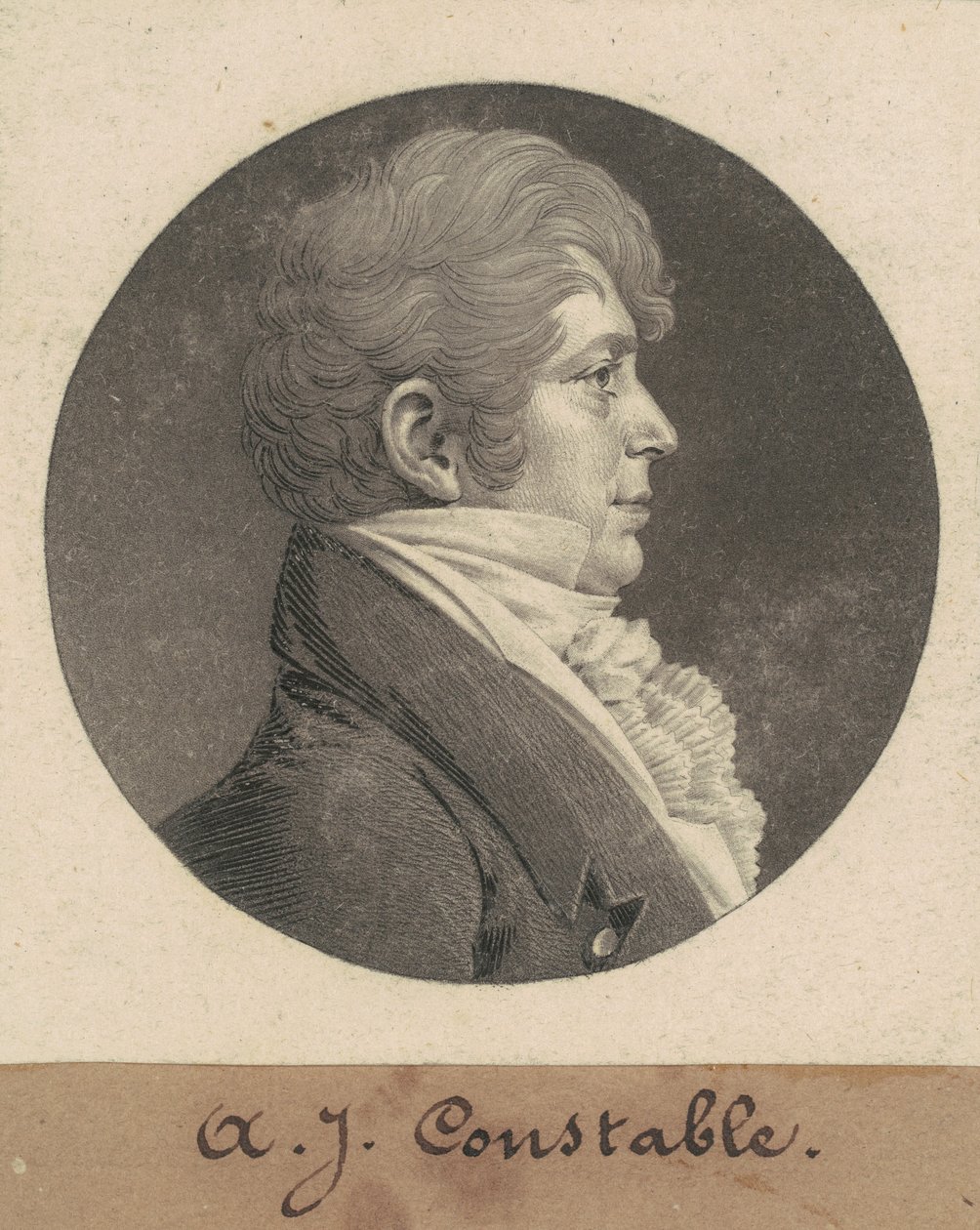 A・J・コンスタブル 作： Charles BJ Fevret de Saint Memin