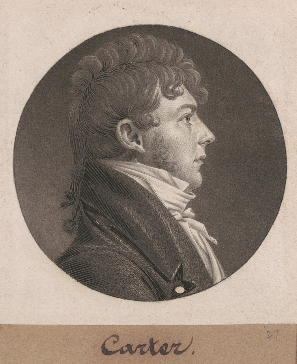 カーター 作： Charles BJ Fevret de Saint Memin