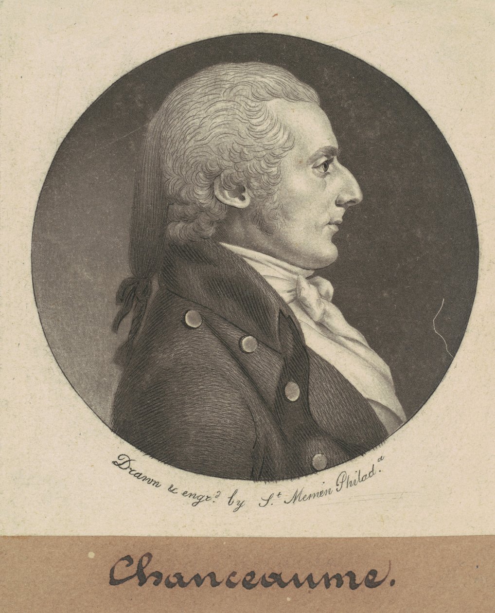 シャンソーム 作： Charles BJ Fevret de Saint Memin