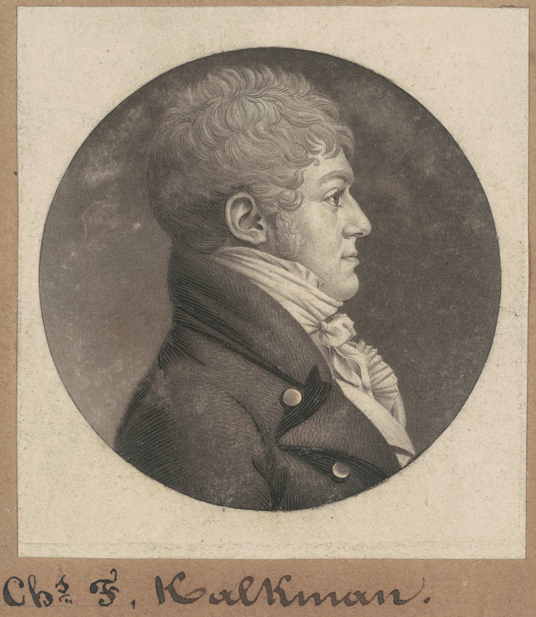 チャールズ・F・カルクマン 作： Charles BJ Fevret de Saint Memin