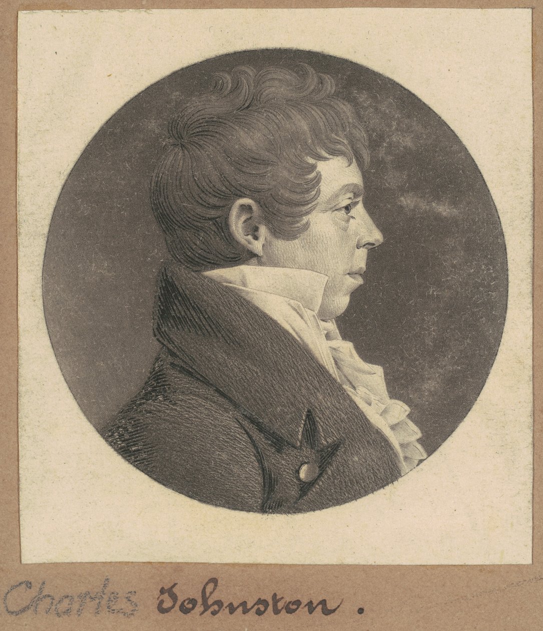 チャールズ・ジョンストン 作： Charles BJ Fevret de Saint Memin