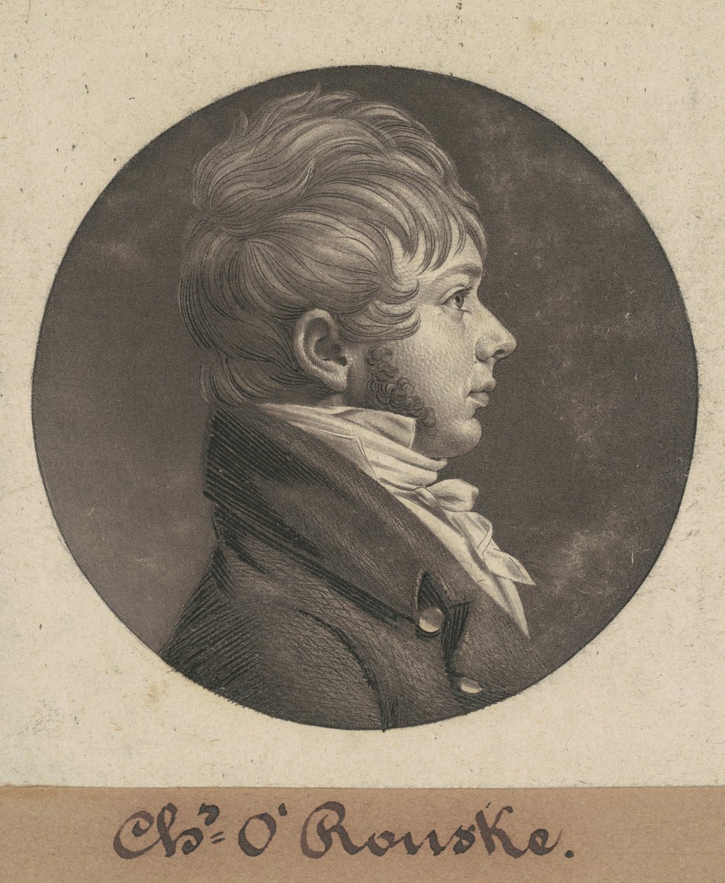チャールズ・オルーク 作： Charles BJ Fevret de Saint Memin