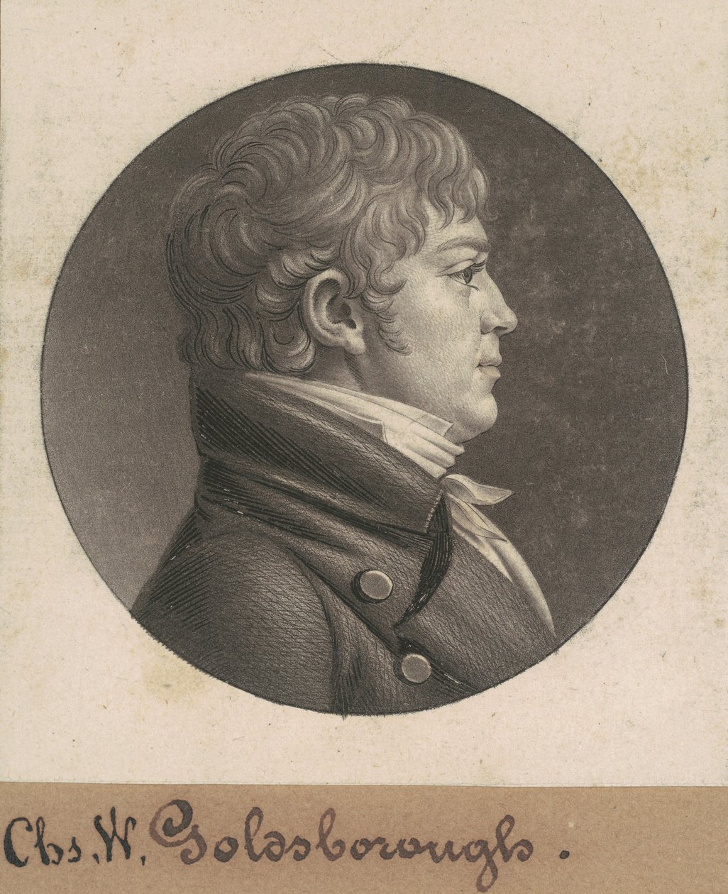 チャールズ・W・ゴールズボロー 作： Charles BJ Fevret de Saint Memin