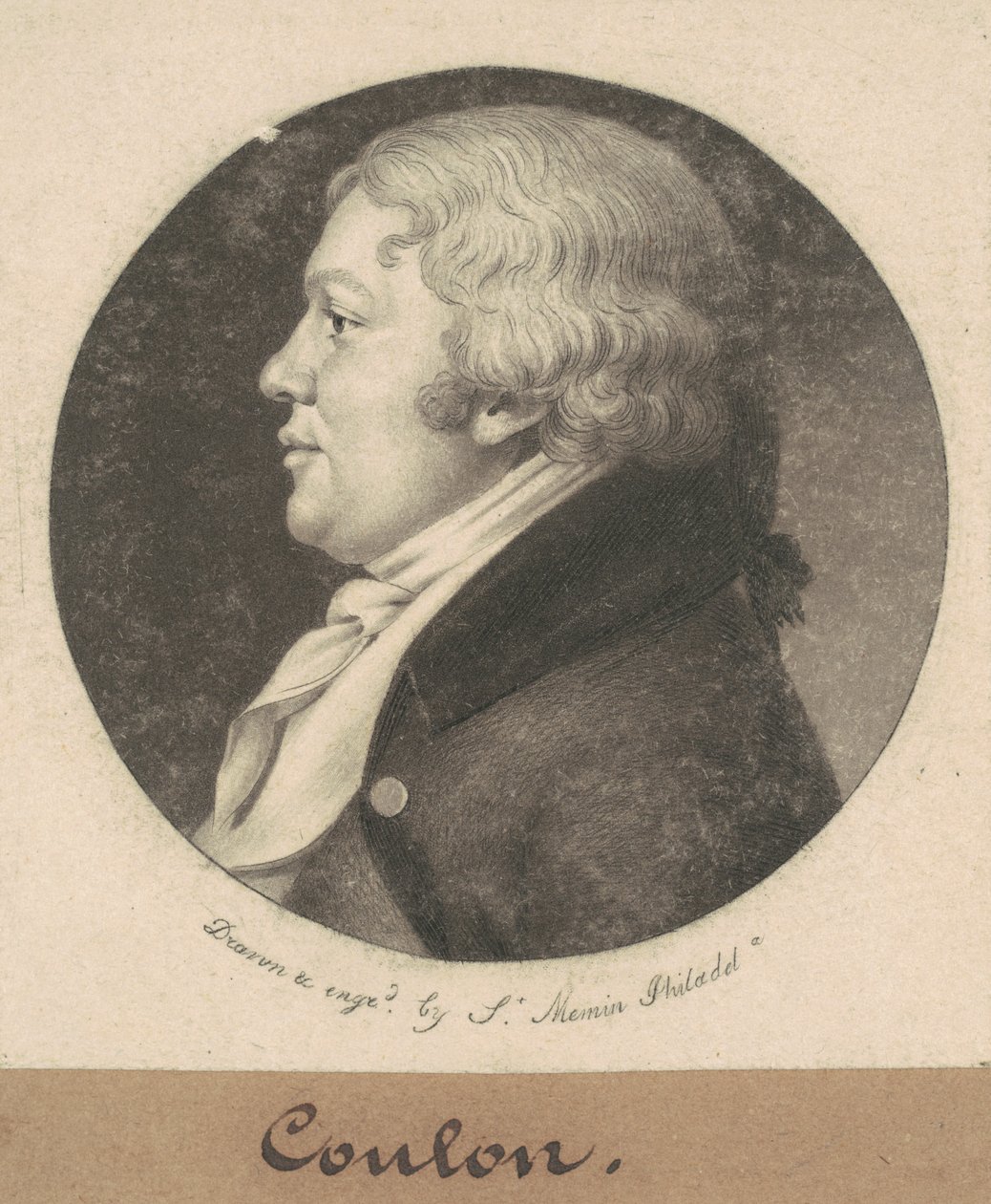 クーロン 作： Charles BJ Fevret de Saint Memin