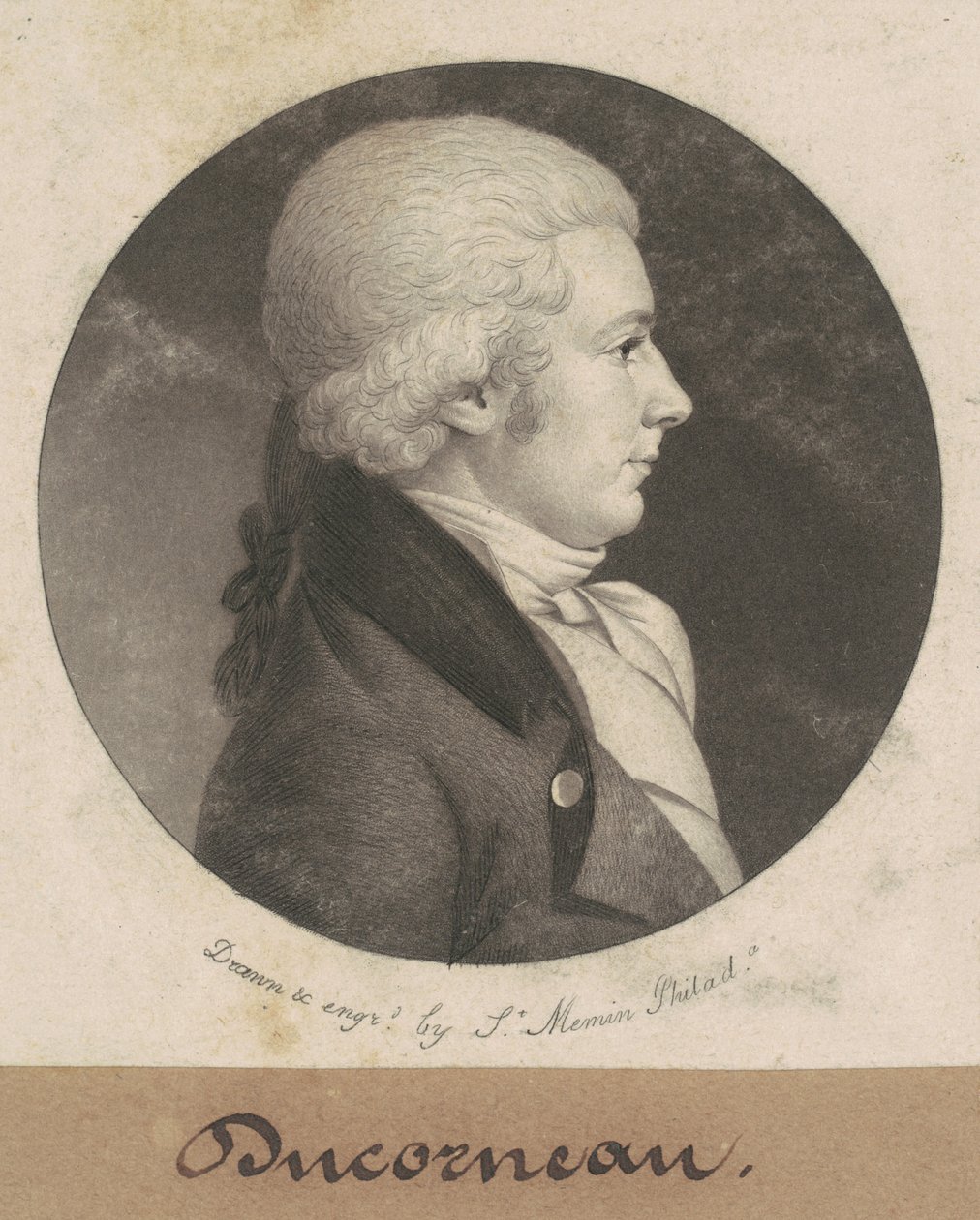 デュクルノー 作： Charles BJ Fevret de Saint Memin