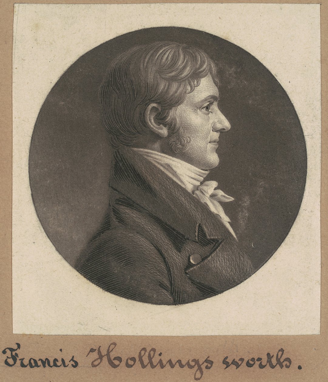 フランシス・ホリングスワース 作： Charles BJ Fevret de Saint Memin
