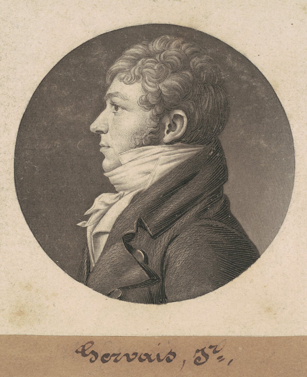 ジェルヴェ Jr. 作： Charles BJ Fevret de Saint Memin