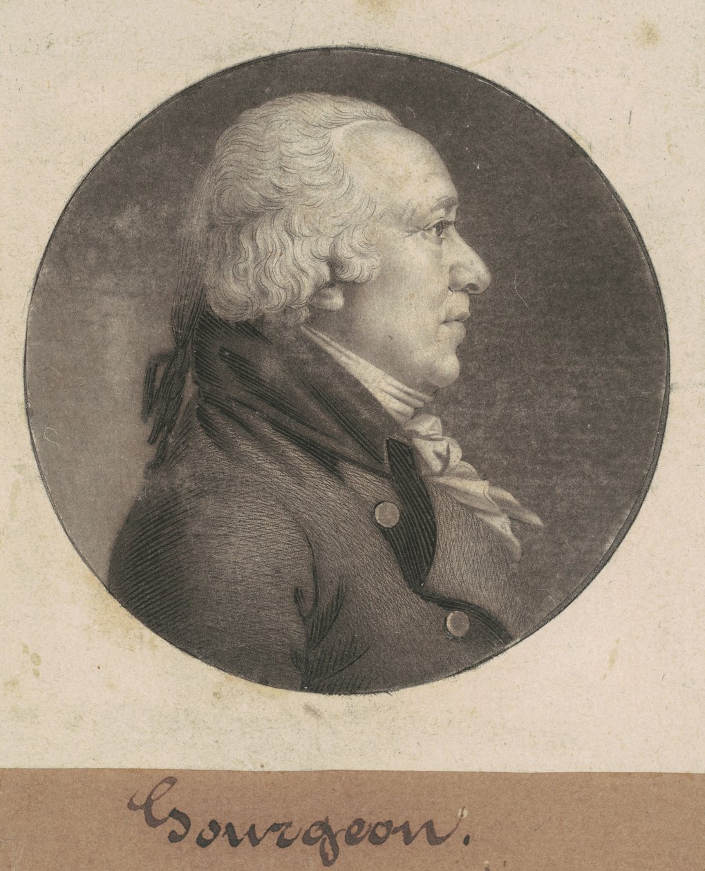 グルジョン 作： Charles BJ Fevret de Saint Memin
