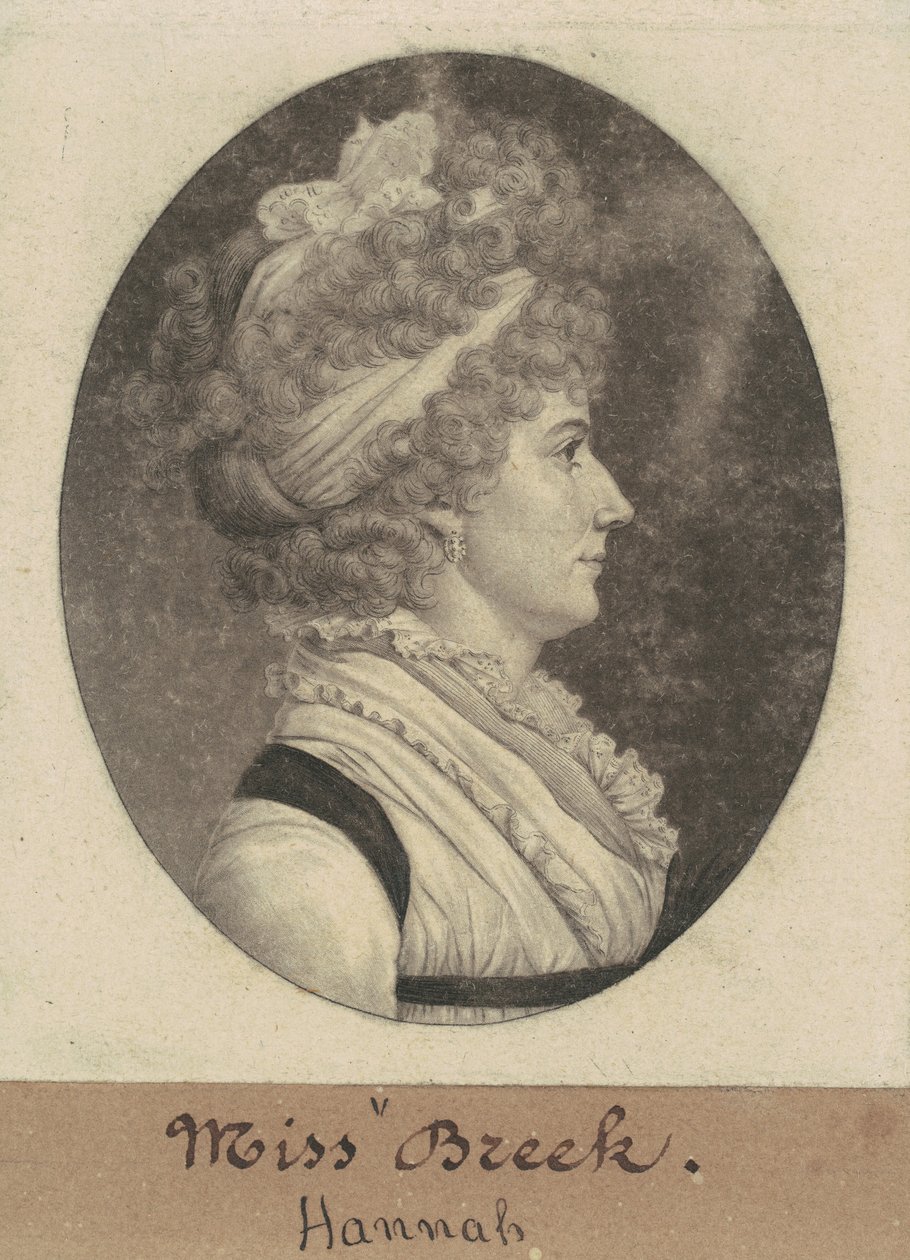 ハンナ・ブレック 作： Charles BJ Fevret de Saint Memin
