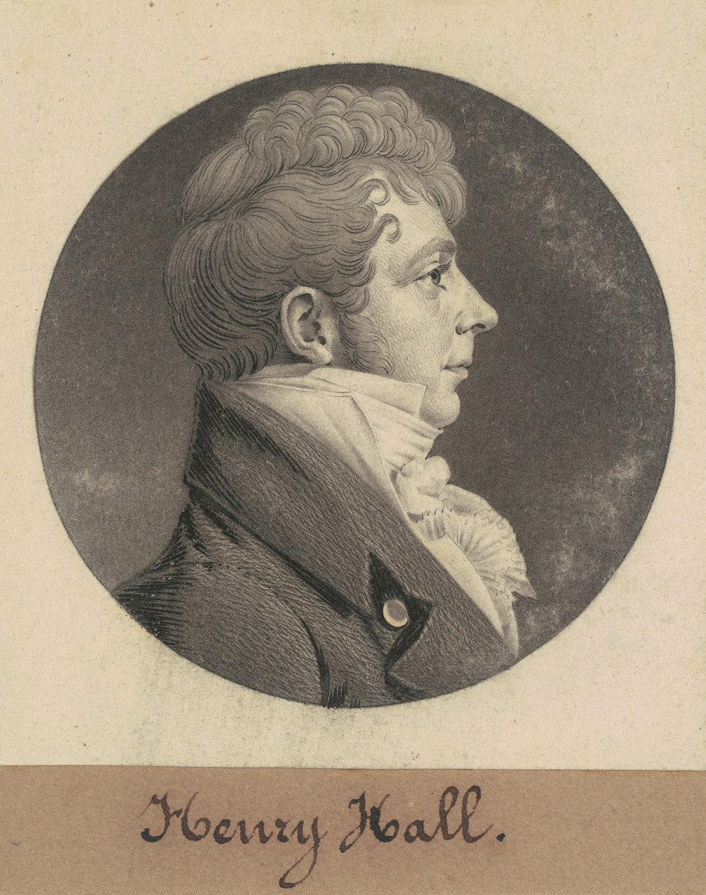 ヘンリー・ホール 作： Charles BJ Fevret de Saint Memin