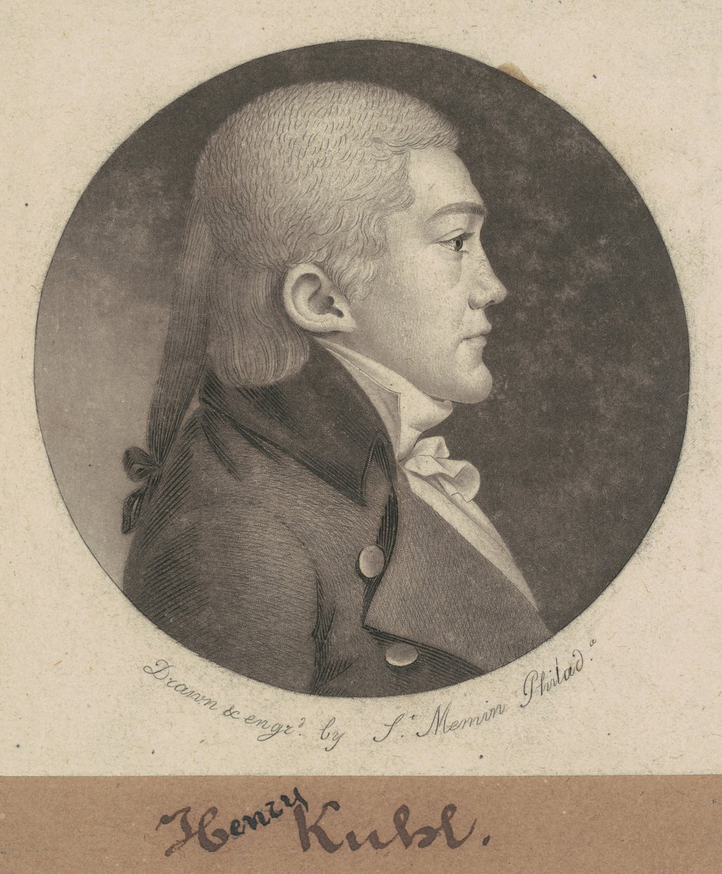 ヘンリー・クール 作： Charles BJ Fevret de Saint Memin